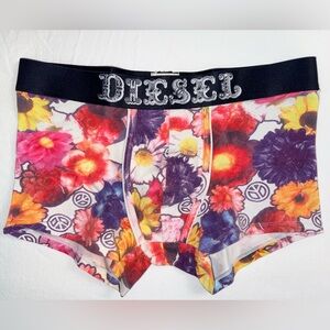 Mens Diesel Floral Boxer Briefs Size Medium